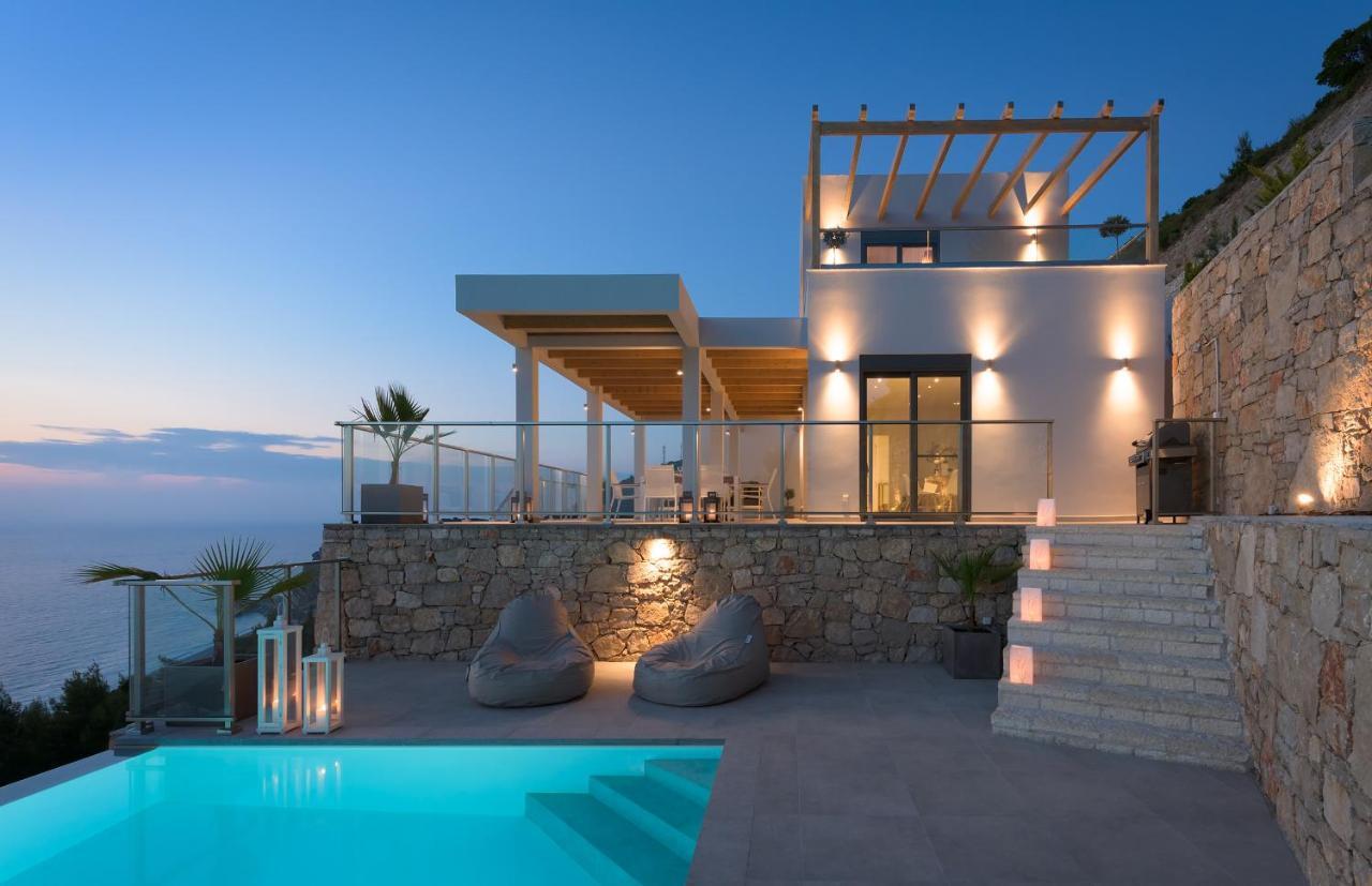 Kathisma Bay Villas - Luxury Villas - Villa Helios Καλαμίτσι Εξωτερικό φωτογραφία